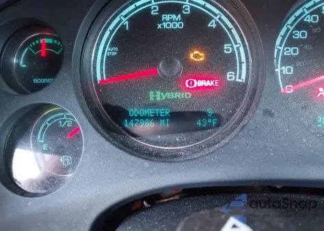 2009 Chevrolet Tahoe Hybrid from USA, damaged, VIN 1GNFK13549R106999